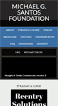 Mobile Screenshot of michaelsantos.org